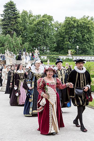 Fest der fünfblättrigen Rose ®, Český Krumlov, Sonntag 19. 6. 2016