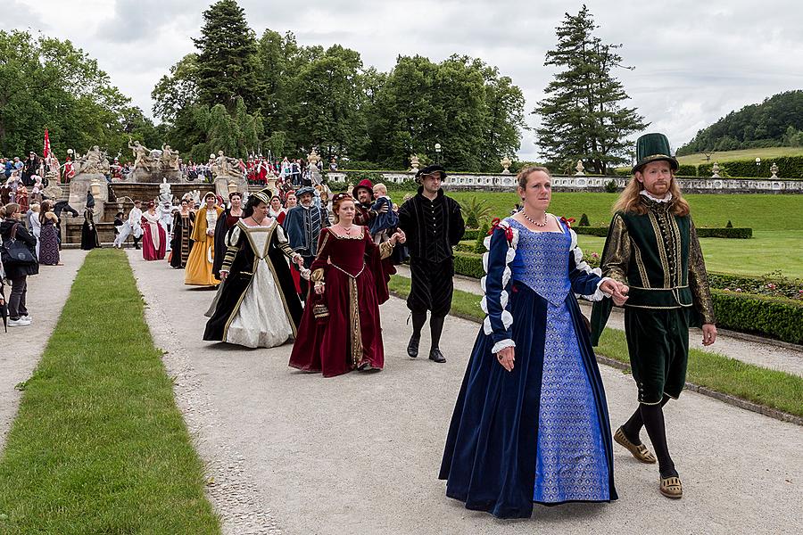 Five-Petalled Rose Celebrations ®, Český Krumlov, Sunday 19th June 2016