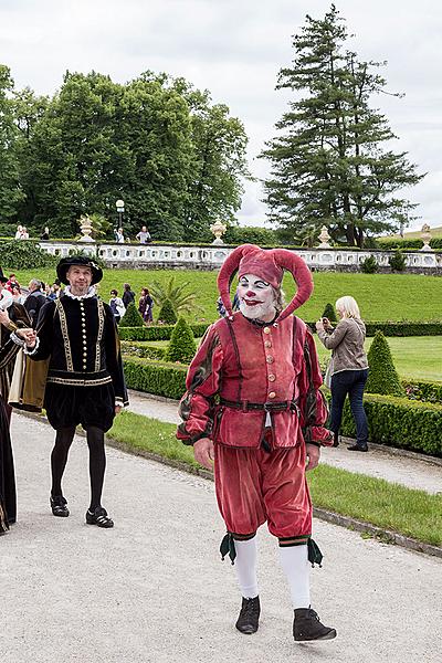 Fest der fünfblättrigen Rose ®, Český Krumlov, Sonntag 19. 6. 2016