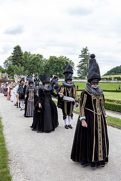 Fest der fünfblättrigen Rose ®, Český Krumlov, Sonntag 19. 6. 2016