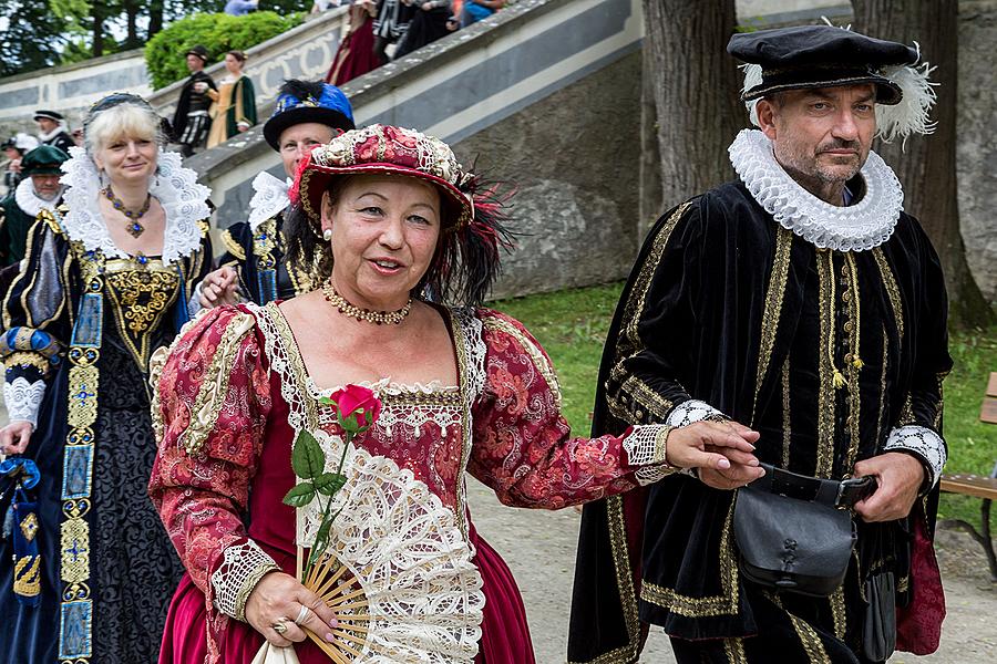 Five-Petalled Rose Celebrations ®, Český Krumlov, Sunday 19th June 2016