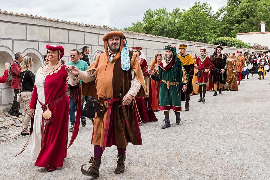 Five-Petalled Rose Celebrations ®, Český Krumlov, Sunday 19th June 2016