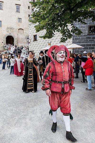 Fest der fünfblättrigen Rose ®, Český Krumlov, Sonntag 19. 6. 2016