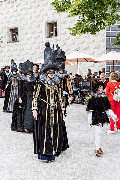 Five-Petalled Rose Celebrations ®, Český Krumlov, Sunday 19th June 2016