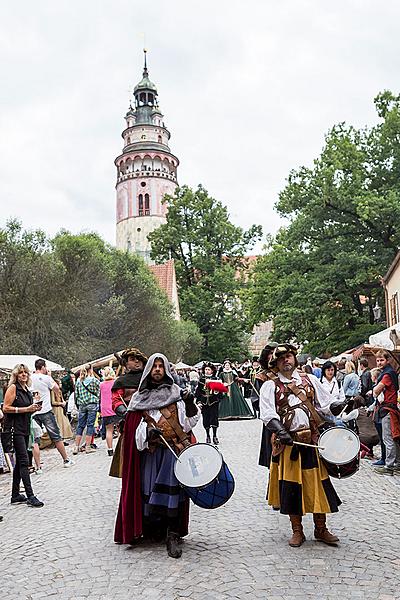 Fest der fünfblättrigen Rose ®, Český Krumlov, Sonntag 19. 6. 2016