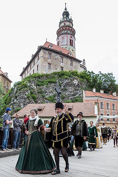 Five-Petalled Rose Celebrations ®, Český Krumlov, Sunday 19th June 2016