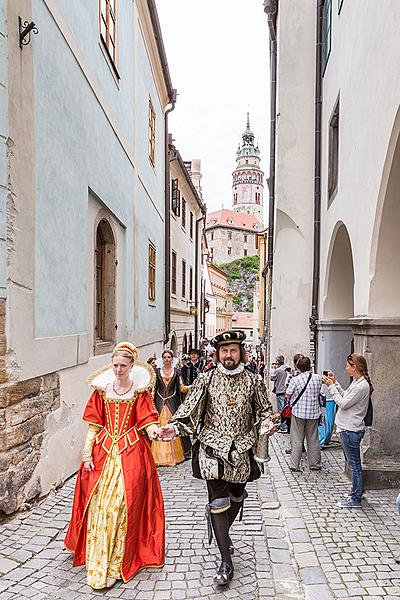 Five-Petalled Rose Celebrations ®, Český Krumlov, Sunday 19th June 2016