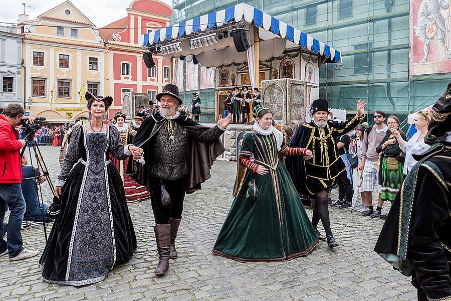 Slavnosti pětilisté růže ®, Český Krumlov, neděle 19. 6. 2016