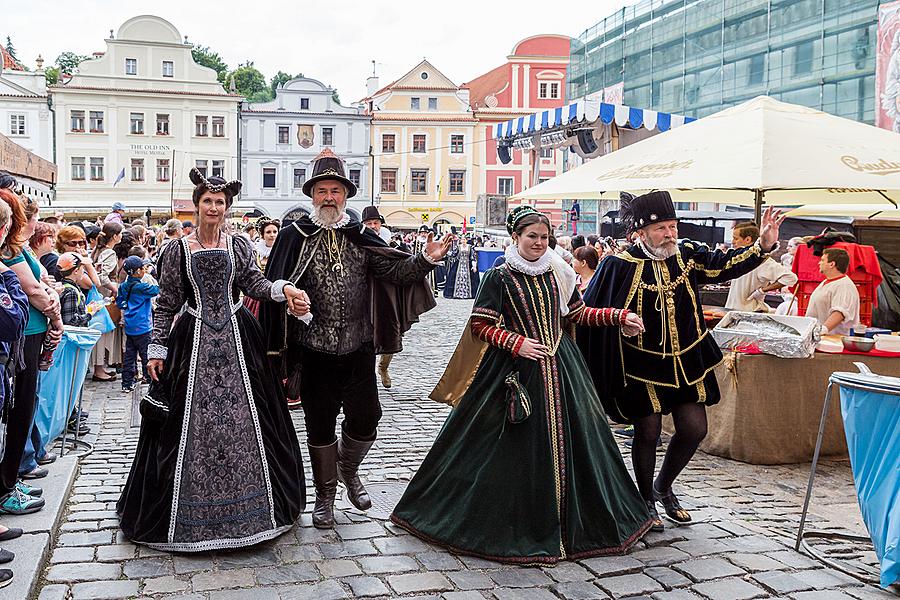 Five-Petalled Rose Celebrations ®, Český Krumlov, Sunday 19th June 2016