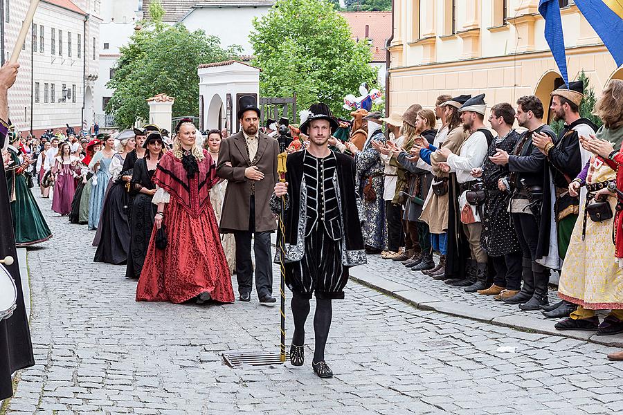 Slavnosti pětilisté růže ®, Český Krumlov, neděle 19. 6. 2016