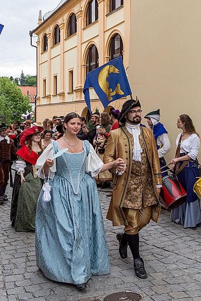 Fest der fünfblättrigen Rose ®, Český Krumlov, Sonntag 19. 6. 2016