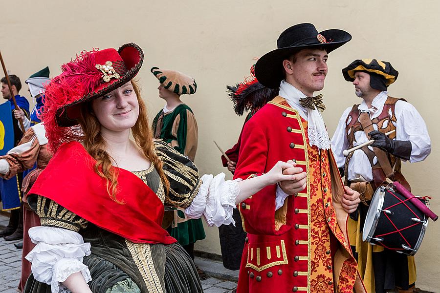 Slavnosti pětilisté růže ®, Český Krumlov, neděle 19. 6. 2016