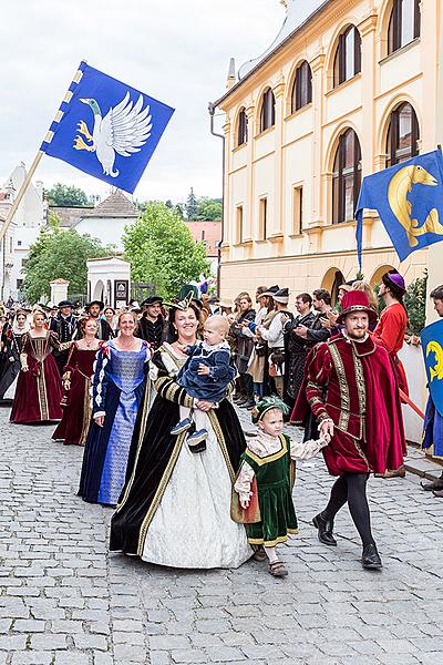 Slavnosti pětilisté růže ®, Český Krumlov, neděle 19. 6. 2016