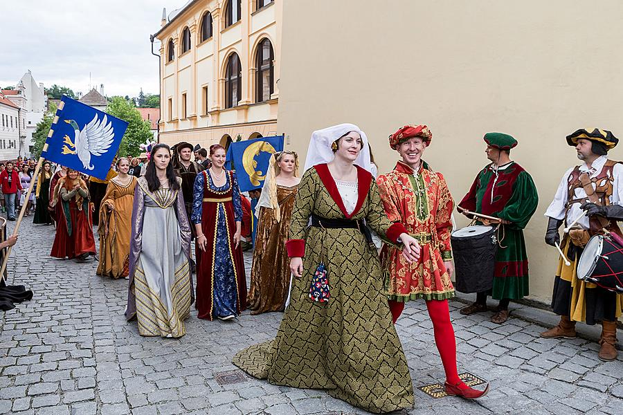 Five-Petalled Rose Celebrations ®, Český Krumlov, Sunday 19th June 2016