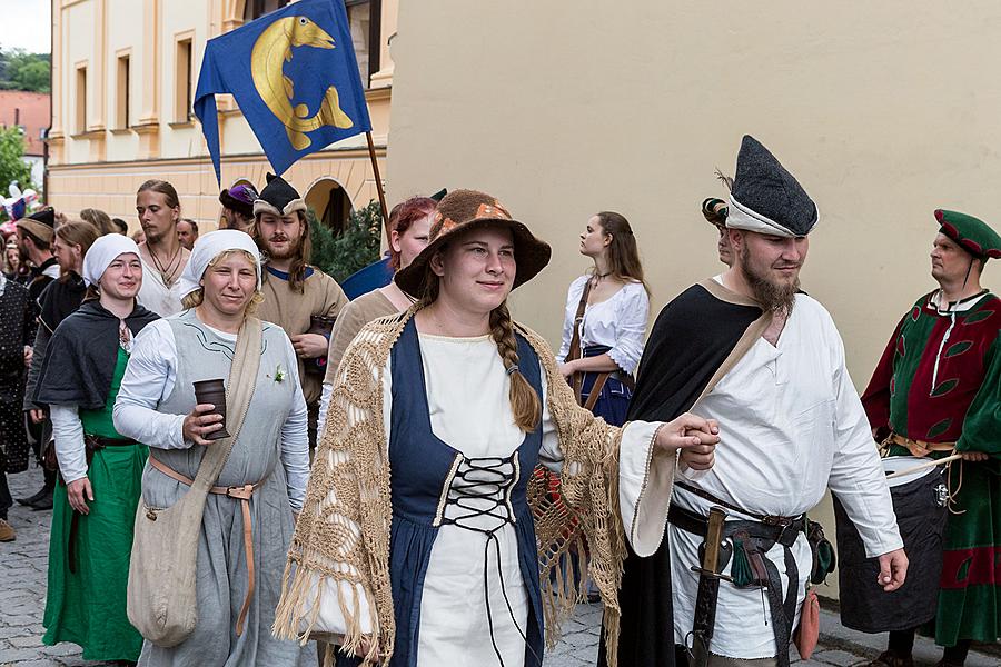 Slavnosti pětilisté růže ®, Český Krumlov, neděle 19. 6. 2016