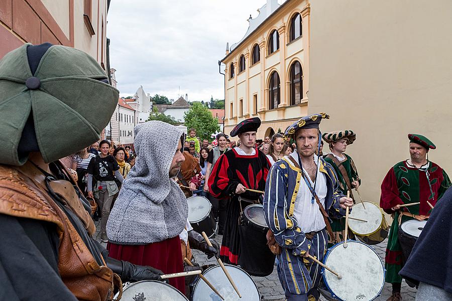 Slavnosti pětilisté růže ®, Český Krumlov, neděle 19. 6. 2016