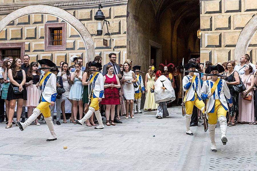 Barocke Nacht auf dem Schloss Český Krumlov ® 24.6. und 25.6.2016, Kammermusikfestival Český Krumlov