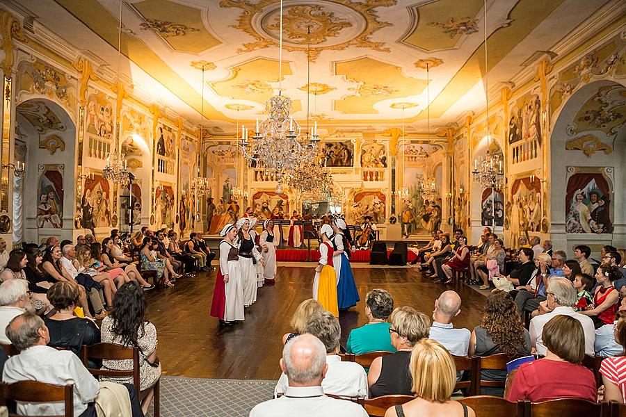 Barocke Nacht auf dem Schloss Český Krumlov ® 24.6. und 25.6.2016, Kammermusikfestival Český Krumlov