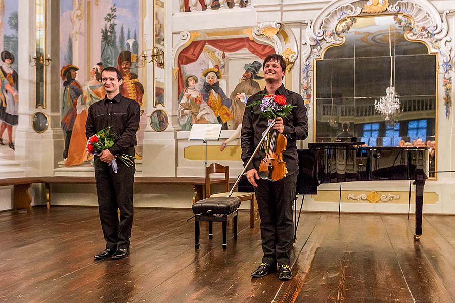 Roman Patočka and Adam Skoumal – a concert in honour of the Maestro Josef Suk, 26.6.2016, Chamber Music Festival Český Krumlov 2016 - 30th Anniversary