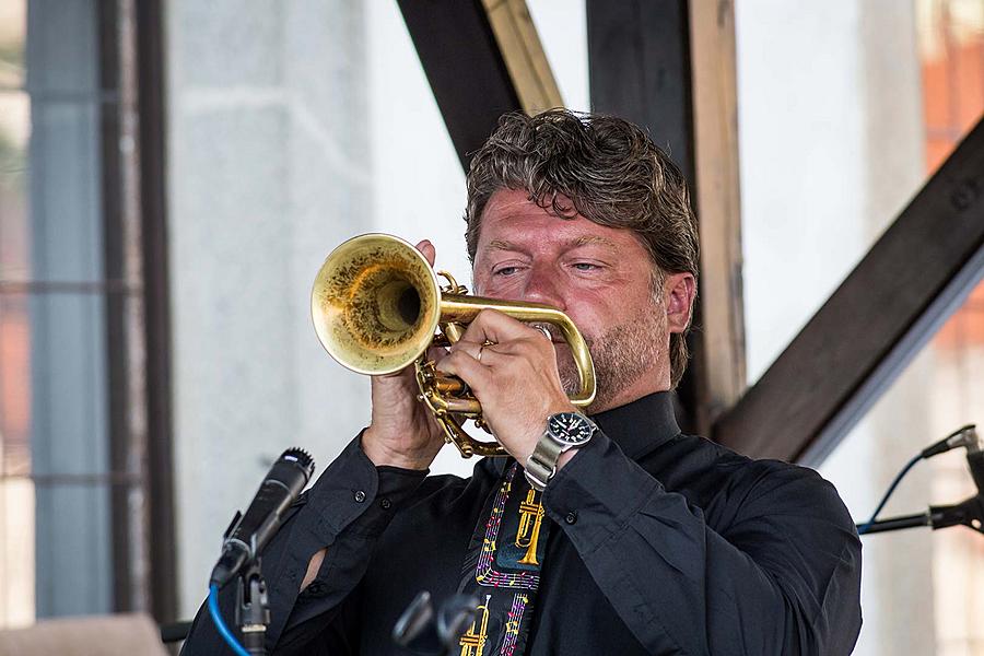 J.J.Jazzmen and Lucie Zemanová, 28.6.2016, Chamber Music Festival Český Krumlov 2016 - 30th Anniversary