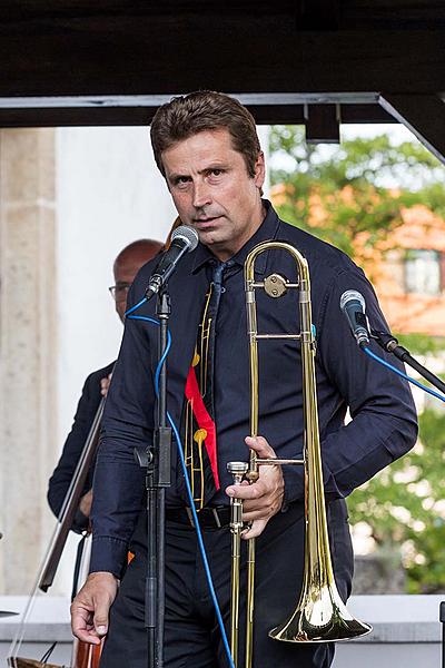 J.J.Jazzmen and Lucie Zemanová, 28.6.2016, Chamber Music Festival Český Krumlov 2016 - 30th Anniversary
