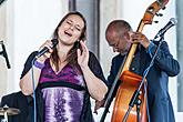 J.J.Jazzmen and Lucie Zemanová, 28.6.2016, Chamber Music Festival Český Krumlov 2016 - 30th Anniversary, photo by: Lubor Mrázek