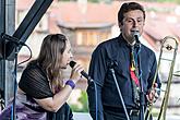 J.J.Jazzmen and Lucie Zemanová, 28.6.2016, Chamber Music Festival Český Krumlov 2016 - 30th Anniversary, photo by: Lubor Mrázek