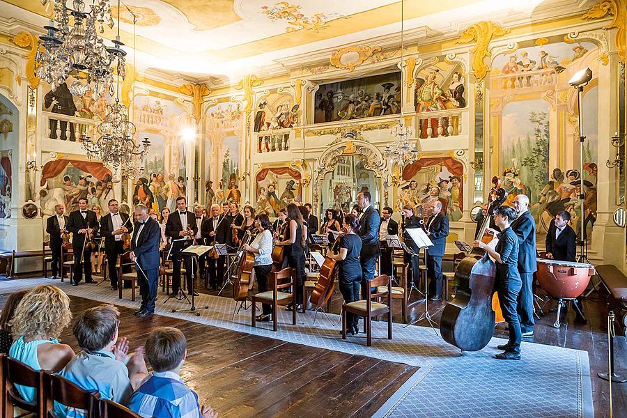 Miroslav Ambroš und Streichorchester Český Krumlov, 29.6.2016, Kammermusikfestival Český Krumlov 2016 - 30. Jahrgang