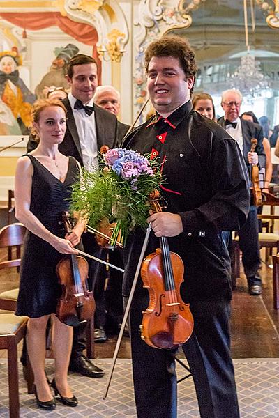 Miroslav Ambroš a Smyčcový orchestr Český Krumlov, 29.6.2016, Festival komorní hudby Český Krumlov 2016 - 30. ročník