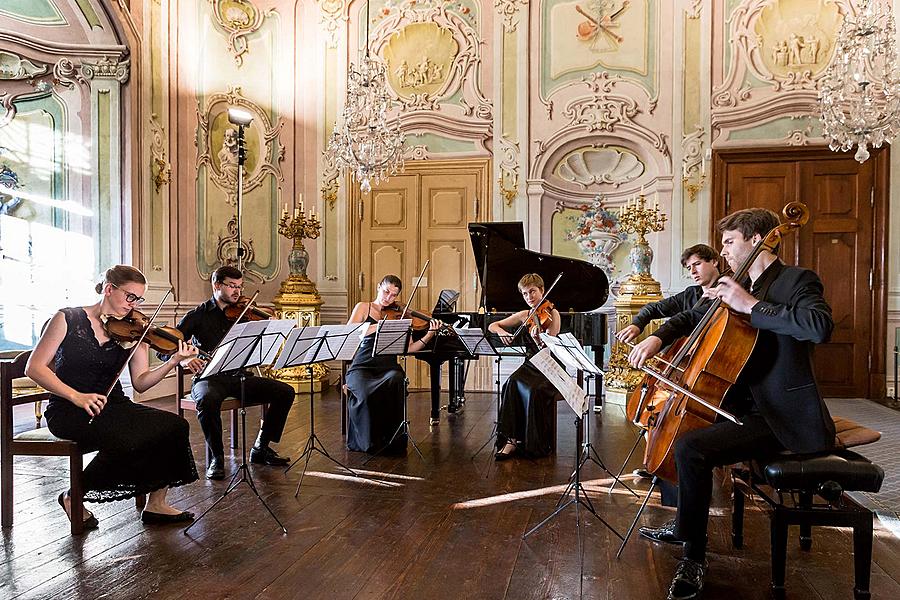 Jan Fišer, Ivo Kahánek a Alexandr Hülshoff - Akademie komorní hudby, 1.7.2016, Festival komorní hudby Český Krumlov 2016 - 30. ročník