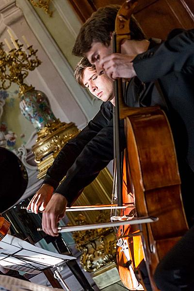 Jan Fišer, Ivo Kahánek a Alexandr Hülshoff - Akademie komorní hudby, 1.7.2016, Festival komorní hudby Český Krumlov 2016 - 30. ročník