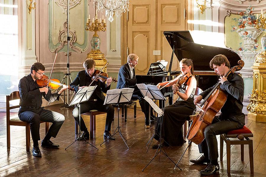 Jan Fišer, Ivo Kahánek a Alexandr Hülshoff - Akademie komorní hudby, 1.7.2016, Festival komorní hudby Český Krumlov 2016 - 30. ročník