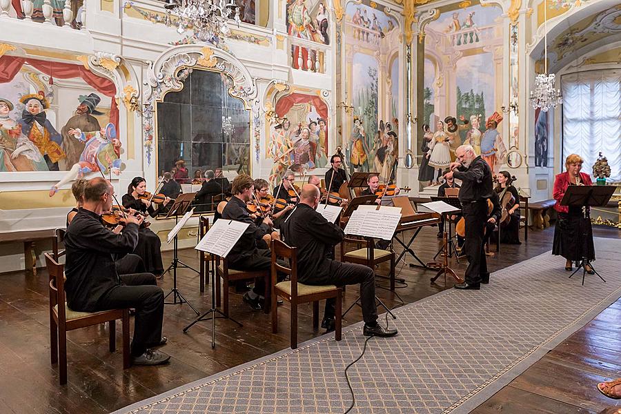 Slavnostní závěrečný koncert - Jaroslav Krček, Gabriela Krčková a Vítězslav Ochman, 2.7.2016, Festival komorní hudby Český Krumlov 2016 - 30. ročník