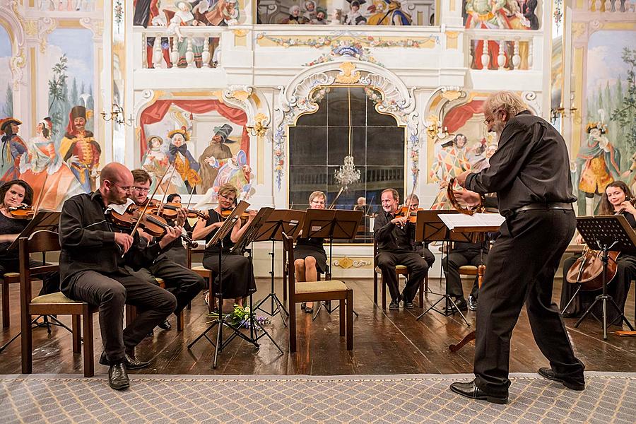 Feierliches Abschlusskonzert - Jaroslav Krček, Gabriela Krčková und Vítězslav Ochman, 2.7.2016, Kammermusikfestival Český Krumlov 2016 - 30. Jahrgang