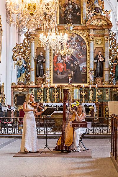 Jitka Hosprová und Kateřina Englichová, 3.7.2016, Kammermusikfestival Český Krumlov 2016 - 30. Jahrgang