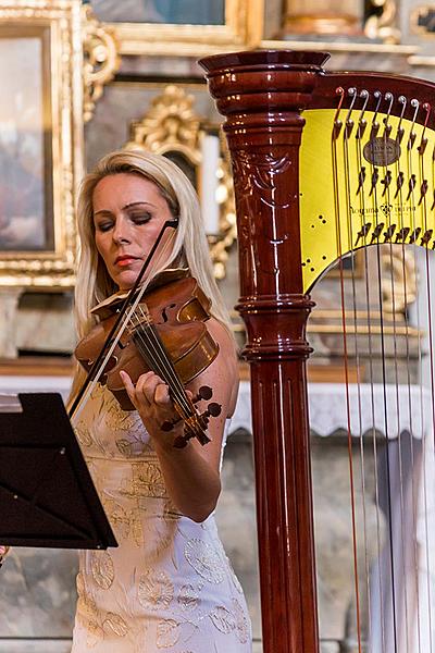 Jitka Hosprová and Kateřina Englichová, 3.7.2016, Chamber Music Festival Český Krumlov 2016 - 30th Anniversary