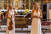 Jitka Hosprová und Kateřina Englichová, 3.7.2016, Kammermusikfestival Český Krumlov 2016 - 30. Jahrgang, Foto: Lubor Mrázek