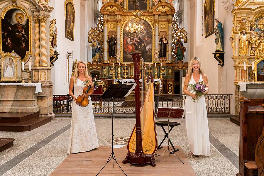 Jitka Hosprová a Kateřina Englichová, 3.7.2016, Festival komorní hudby Český Krumlov 2016 - 30. ročník