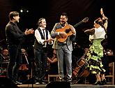 Carlos Piñana: Flamenco Symphony, Internationales Musikfestival Český Krumlov 23.7.2016, Quelle: Auviex s.r.o., Foto: Libor Sváček