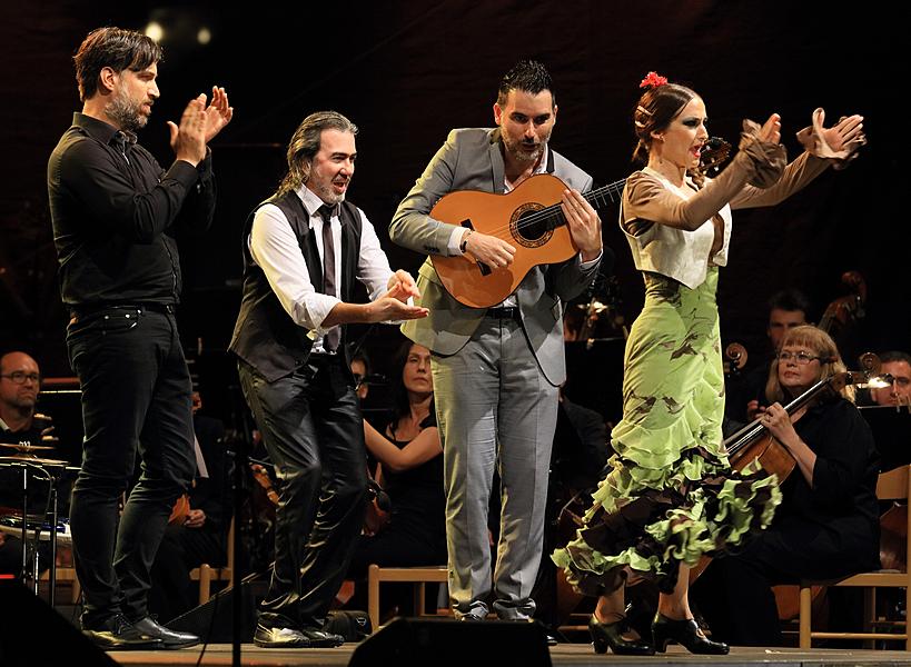 Carlos Piñana: Flamenco Symphony, Internationales Musikfestival Český Krumlov 23.7.2016