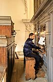 Karel Martínek - organ, Internationales Musikfestival Český Krumlov 24.7.2016, Quelle: Auviex s.r.o., Foto: Libor Sváček