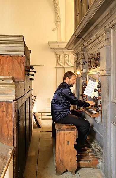 Karel Martínek - organ, Internationales Musikfestival Český Krumlov 24.7.2016