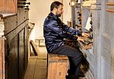 Karel Martínek - organ, International Music Festival Český Krumlov 24.7.2016, source: Auviex s.r.o., photo by: Libor Sváček