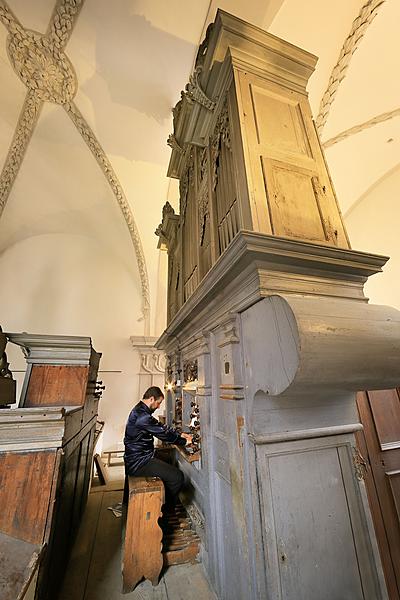 Karel Martínek - organ, Internationales Musikfestival Český Krumlov 24.7.2016