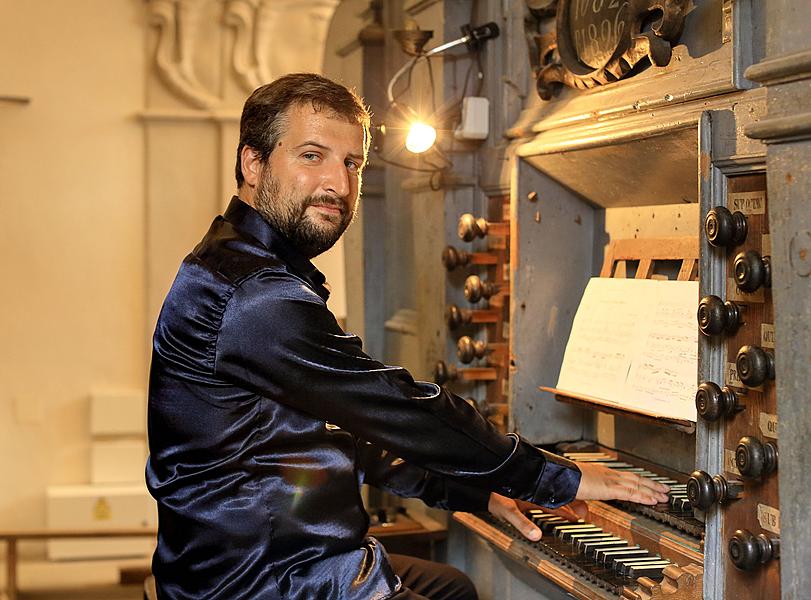 Karel Martínek - organ, International Music Festival Český Krumlov 24.7.2016