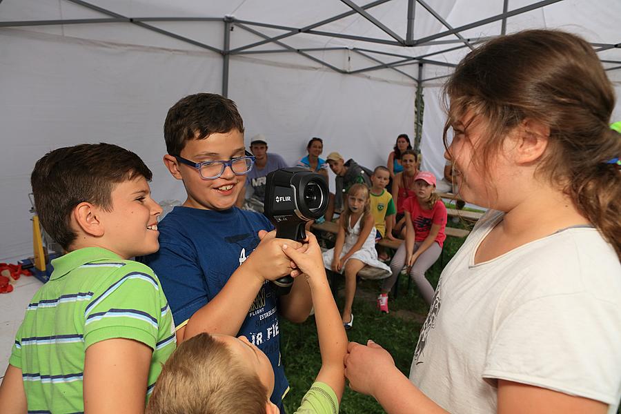 Dětské odpoledne v rytmu energie, Mezinárodní hudební festival Český Krumlov 31.7.2016