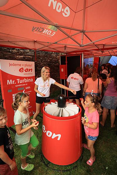 Dětské odpoledne v rytmu energie, Mezinárodní hudební festival Český Krumlov 31.7.2016