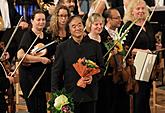 Kun Woo Paik /piano/, North Czech Philharmonic, International Music Festival Český Krumlov 28.7.2016, source: Auviex s.r.o., photo by: Libor Sváček