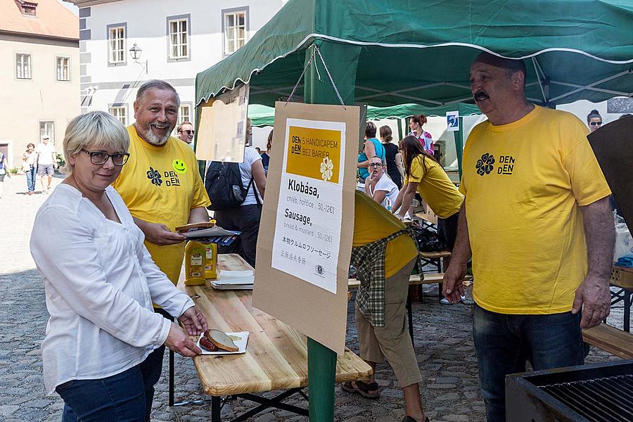 Disability Day - Day without Barriers Český Krumlov 10.9.2016