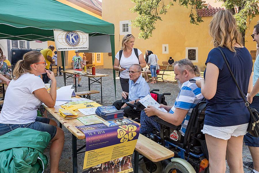 Disability Day - Day without Barriers Český Krumlov 10.9.2016